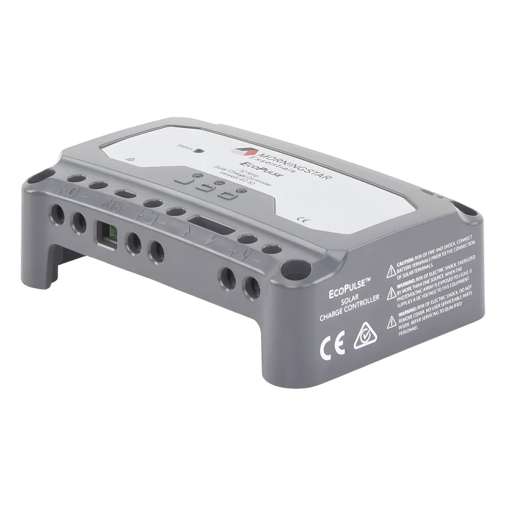 Controlador solar 12/24 Vcc de 10 Amp. Sin pantalla de medición. – vista 2