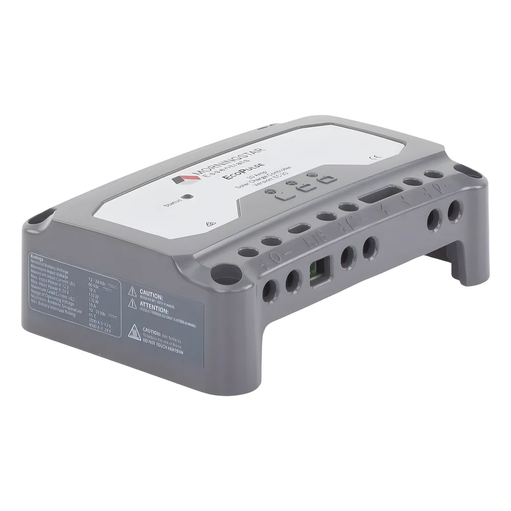 Controlador solar 12/24 Vcc de 10 Amp. Sin pantalla de medición. – vista 4