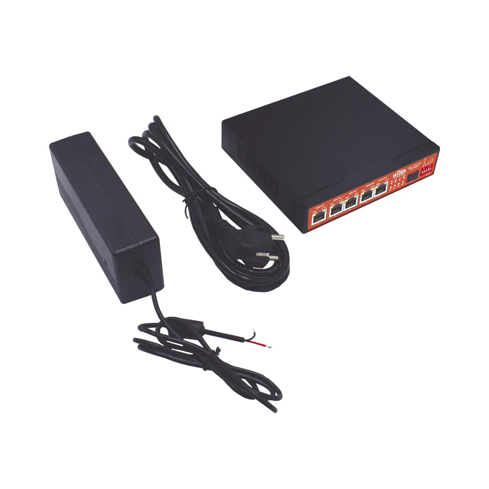 Controlador Solar de 5A con Switch PoE /  1 Puertos Gigabit PoE 802.3 bt / 2puertos PoE 802.3 af/at con 2 Puertos PoE Pasivo 24 Vcc / 1 Puerto SFP / No administrable – vista 7