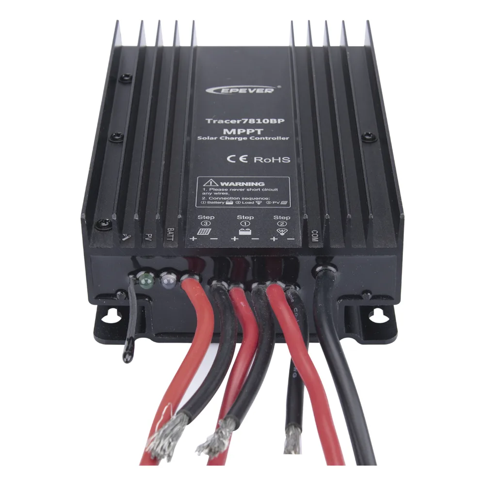 Controlador Solar MPPT 30A 12/24V, Máximo Voltaje de Circuito Abierto Voc 100Vcc, Configurable para Baterías de Litio – vista 2