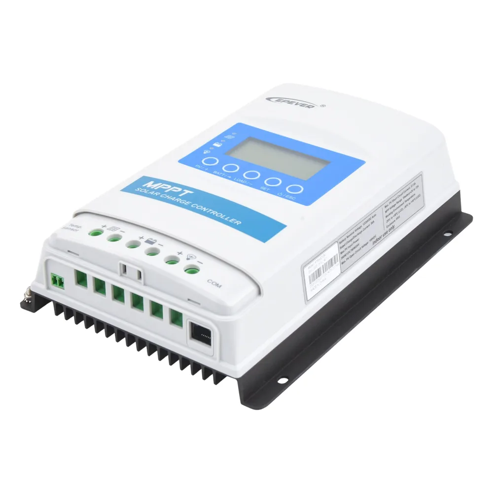 Controlador Solar MPPT / 30A / 12/24V / Voc 100V / RS-485 / Baterías Litio / IP32 – vista 3