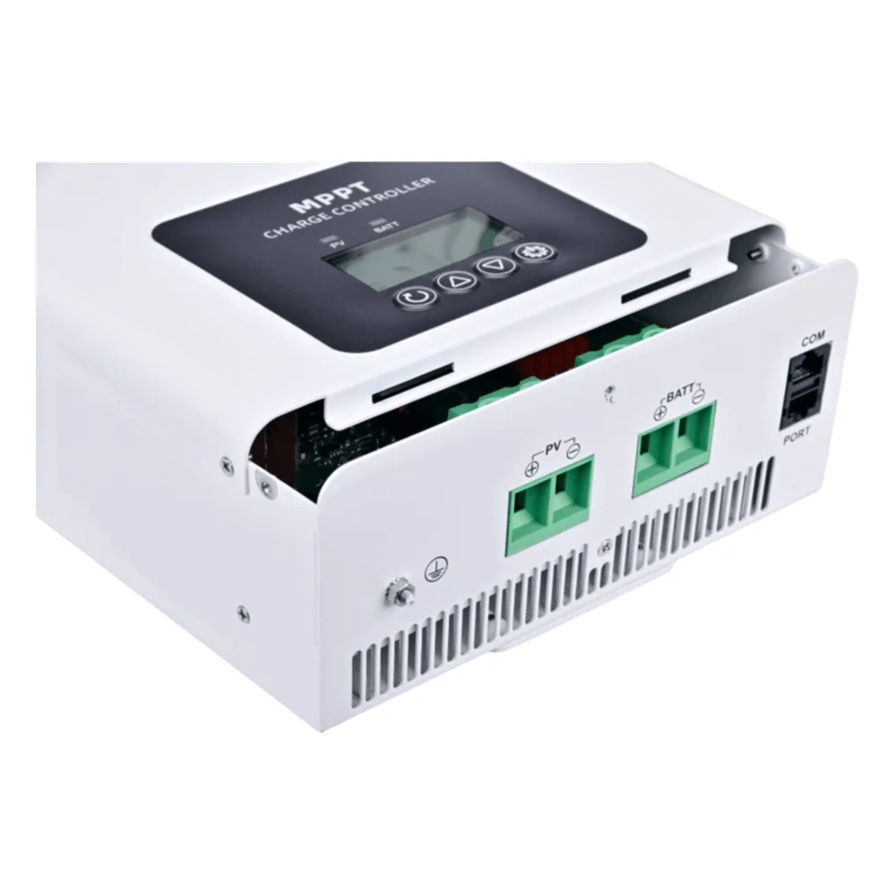 Controlador Solar MPPT 80A 12/24/48V, Máximo Voltaje de Circuito Abierto Voc 225Vcc, Configurable para Baterías de Litio, Conexión en Paralelo – vista 8