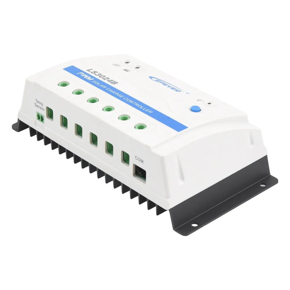 Controlador Solar PWM / 30A / 12/24V / RS-485 / Baterías Gel-AGM-Selladas / Parámetros Configurables – vista 2