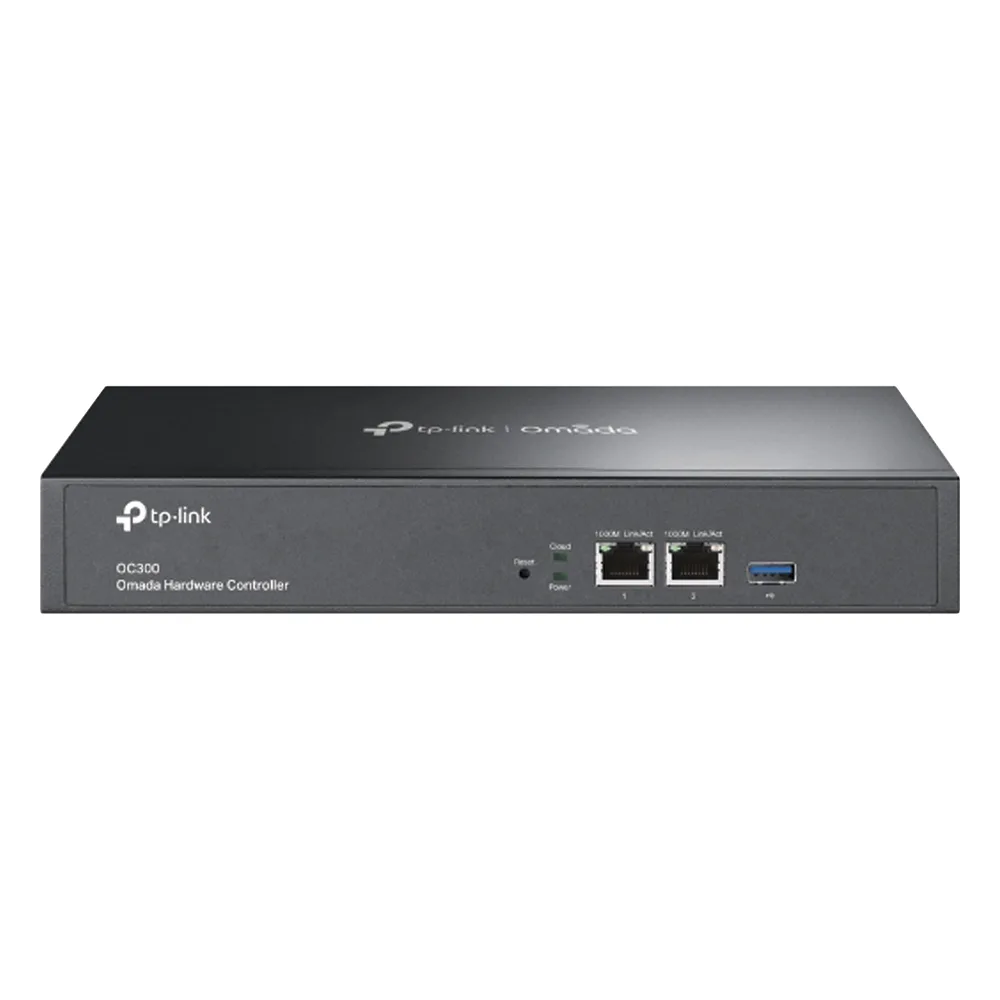 Controladora Omada para gestionar hasta 500 equipos Omada/ Gestion desde la Nube gratuita / Actualizaciones masivas / 2 puertos Gigabit con PoE af/at