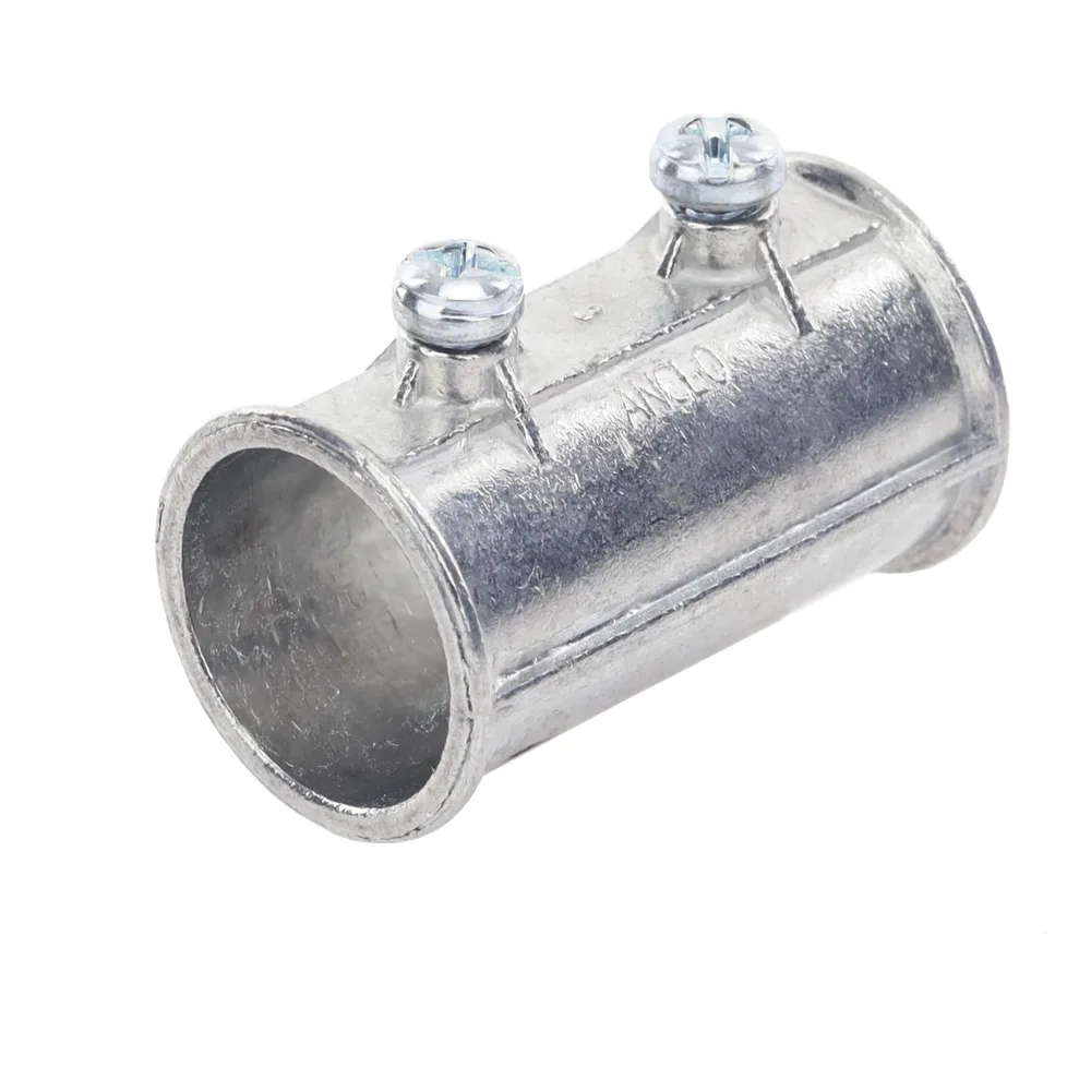 Cople de 3/4" para Tubo Pared Delgada con Tornillos Opresores. – vista 2