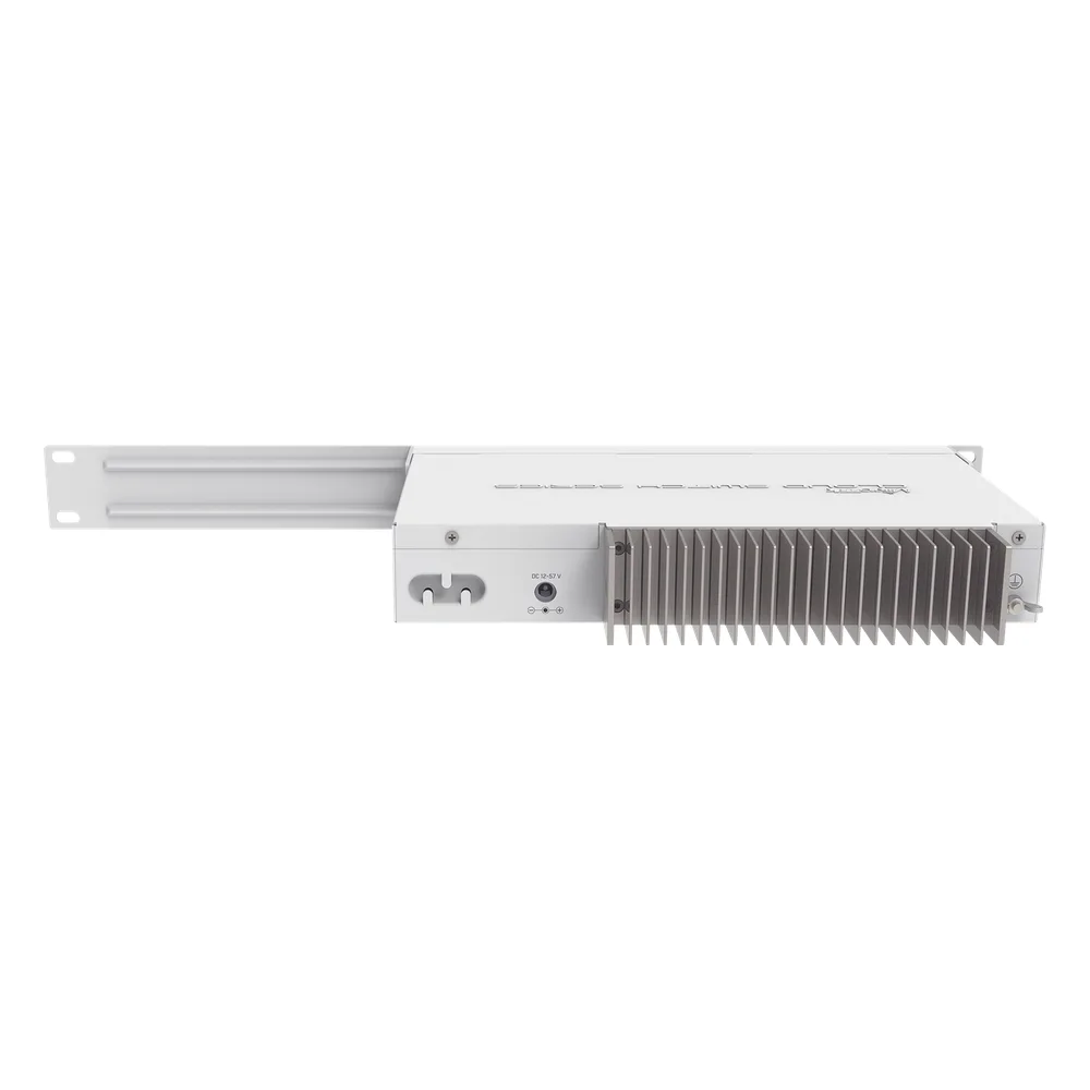 (CRS309-1G-8S+IN) Switch administrable Sistema Operativo Dual, puerto 1G Rj45, 8 puertos 10G SFP+ para Escritorio – vista 3