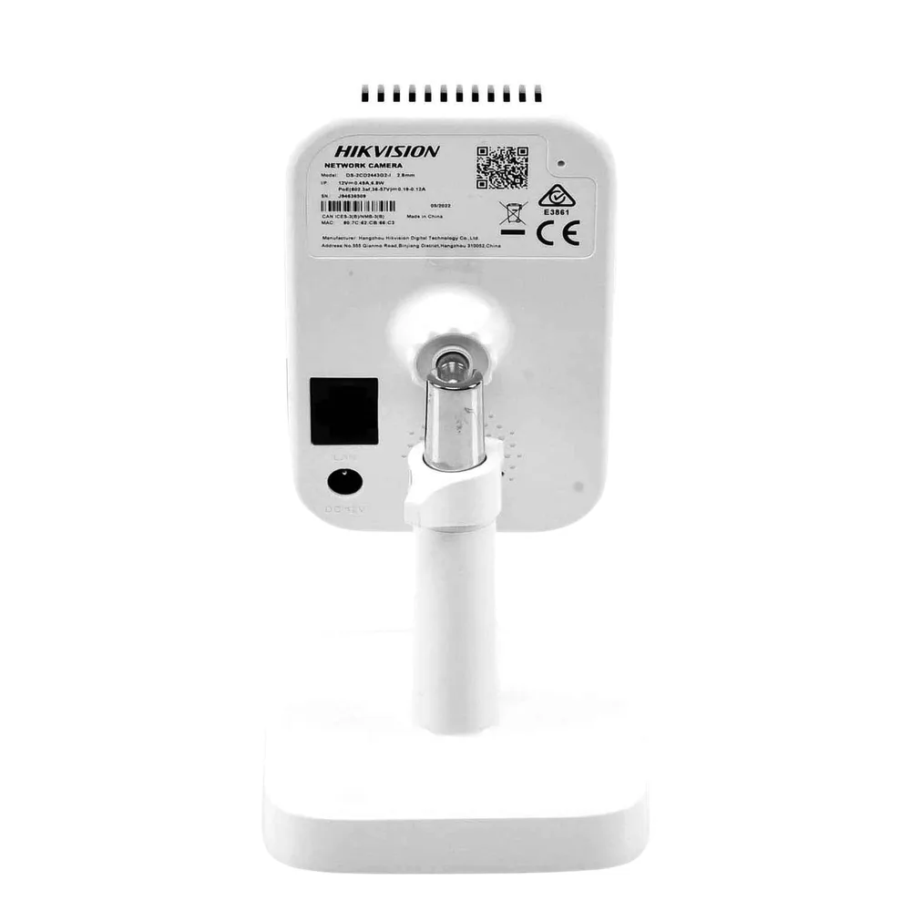 Cubo IP 4 Megapixel / Serie PRO / Lente 2.8 mm / 10 mts IR EXIR / PoE / Sensor PIR / H.265+ / Interior / Audio de Dos Vías / PoE / MicroSD / ONVIF / ACUSEEK – vista 6