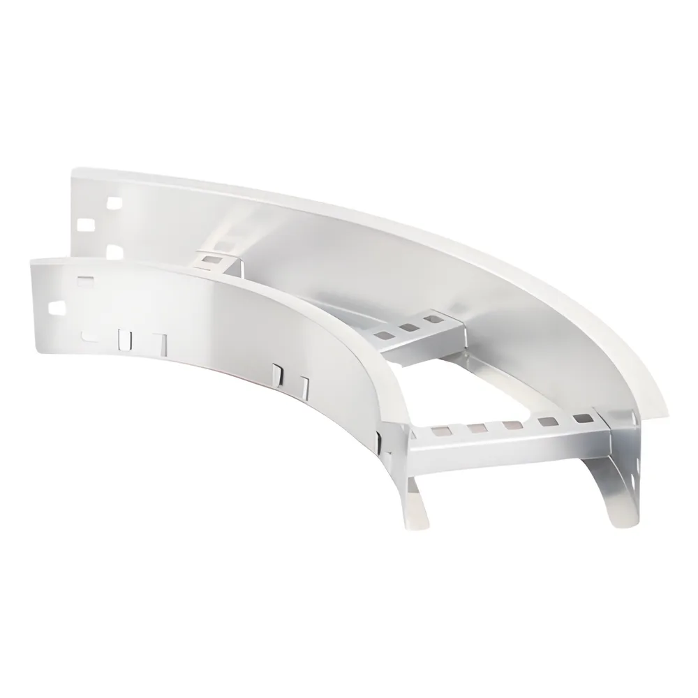 Curva Horizontal de Aluminio de 90° Perfil Z / Peralte 3 1/4" / Ancho 6" / Radio 8" / Incluye Tornillería (CHC90EZ314R8X6AK) – vista 3