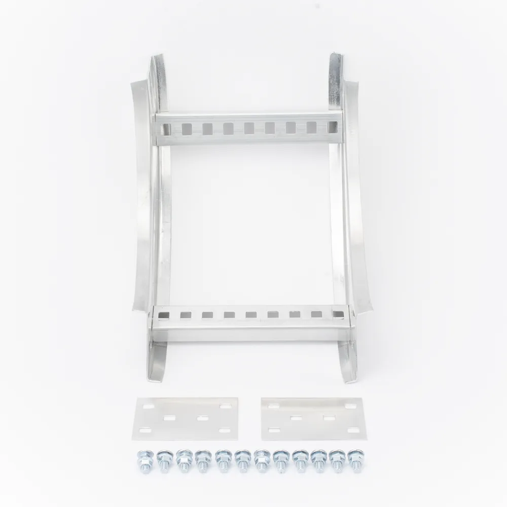 Curva Vertical Interior de Aluminio de 90° Perfil Z / Peralte 3 1/4" / Ancho 9" / Radio 8" / Incluye Tornillería (CHVI90EZ314R8X9AK) – vista 2