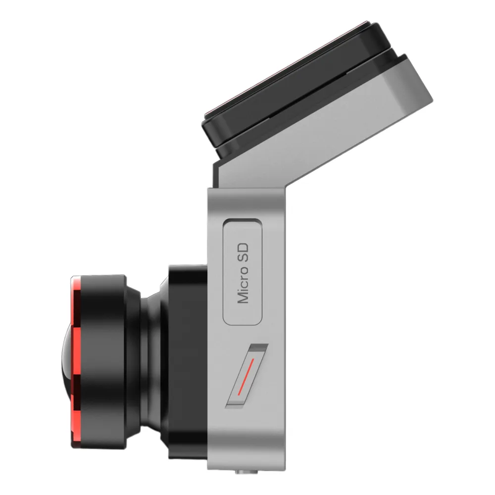 Dashcam de Doble Lente Hikvision AE-DC2328-C200S(2CH) / 2 Megapixel (1080p) Frontal e Interior / Gran Angular 128° / H.265 / Pantalla IPS 3" / WiFi / G-Sensor / Micro SD 256GB – vista 3
