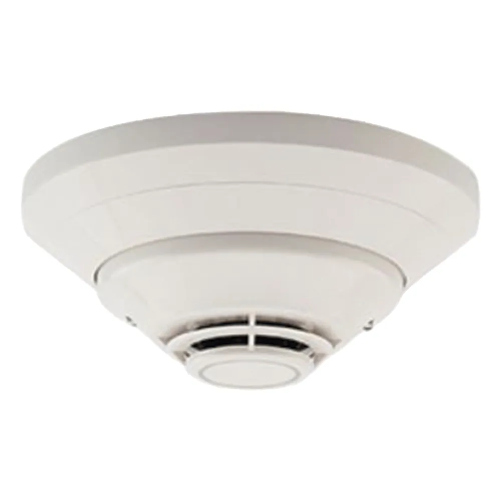 Detector de calor inalámbrico direccionable, temperatura fija 57 °C, malla SWIFT FlashScan, batería de litio 2 años