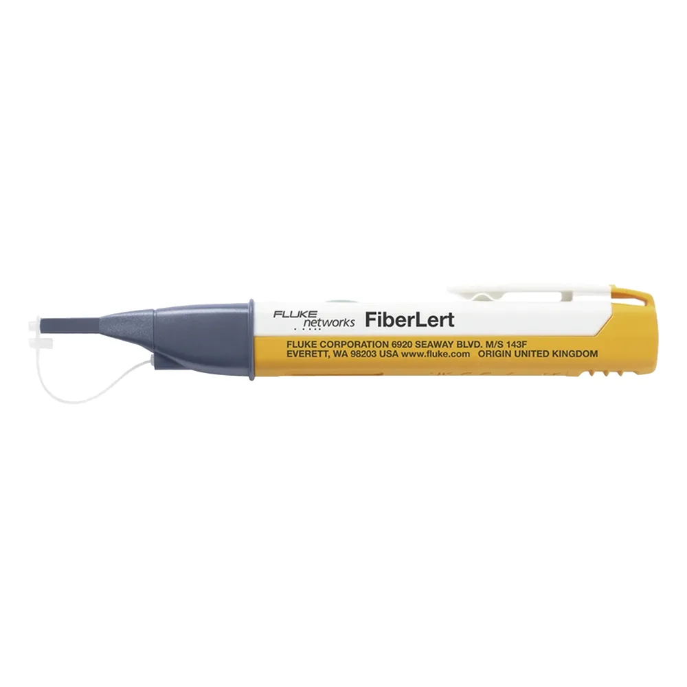 Detector de Fibra Activa y Potencia Óptica FiberLert, Para Fibras Monomodo y Multimodo en Lambdas de 850 a 1625 nm, Detección sin Contacto, Compatibles con Conectores UPC y APC
