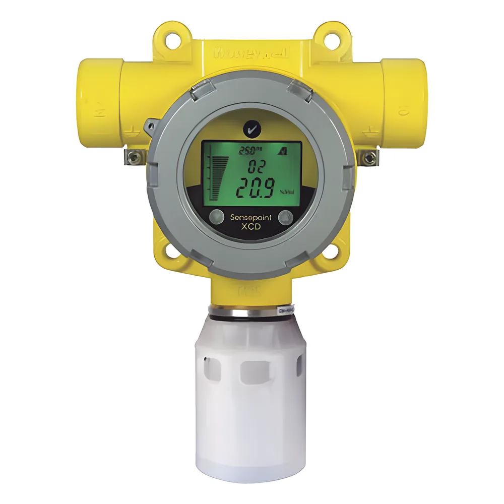 Detector de gas fijo con sensor electroquímico de hidrógeno 0-1000 ppm, salida 4-20 mA, certificación UL/c-UL