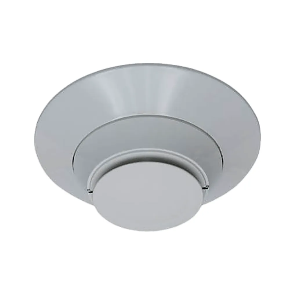 Detector de Humo Fotoeléctrico Direccionable / 15-32 VCC / Cámara Óptica de Alta Sensibilidad / Compatible Fire-Lite, Silent Knight y Farenhyt / Base Incluida / Blanco – vista 2