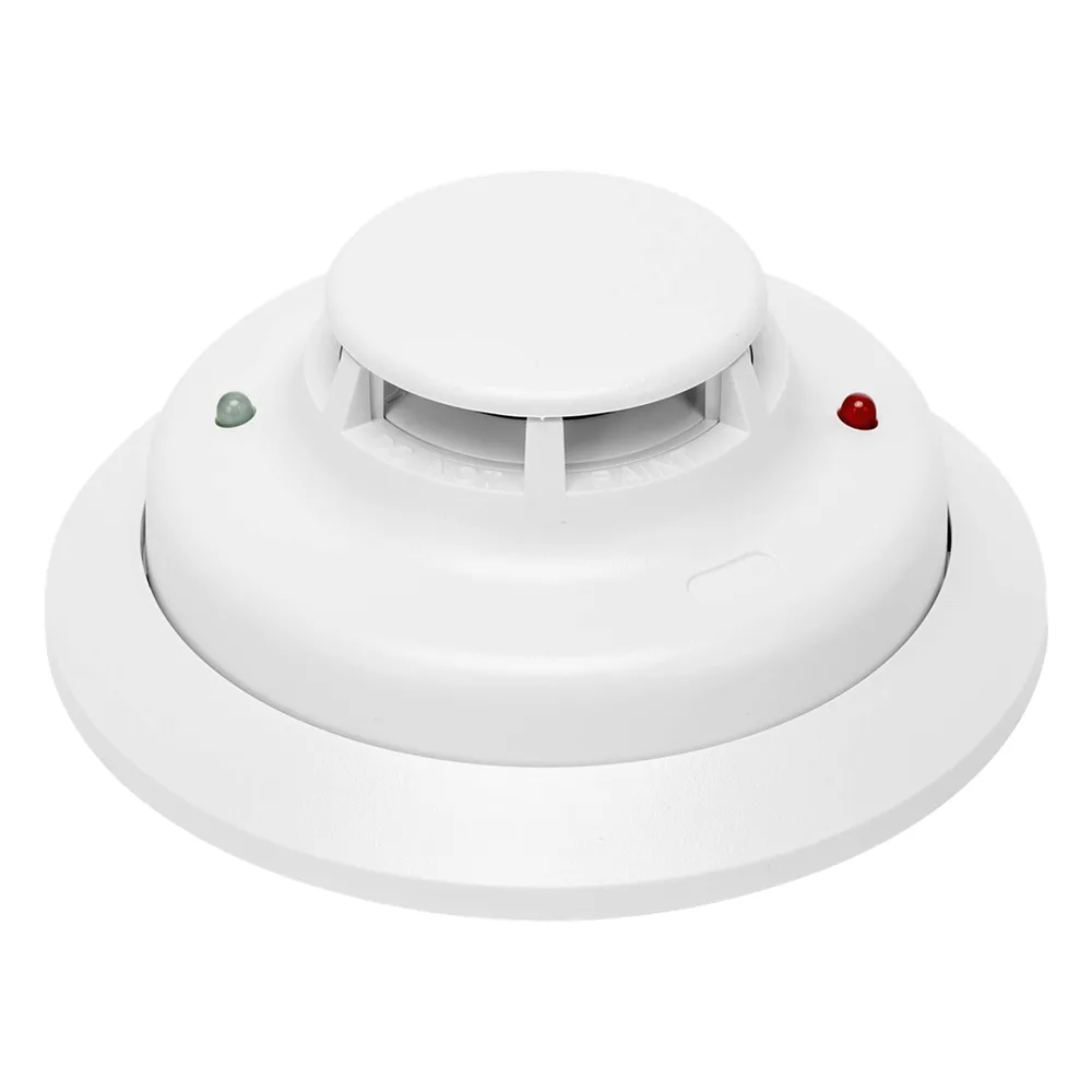 Detector fotoeléctrico de humo convencional de 4 hilos con salida de contactos para paneles de incendio – vista 2
