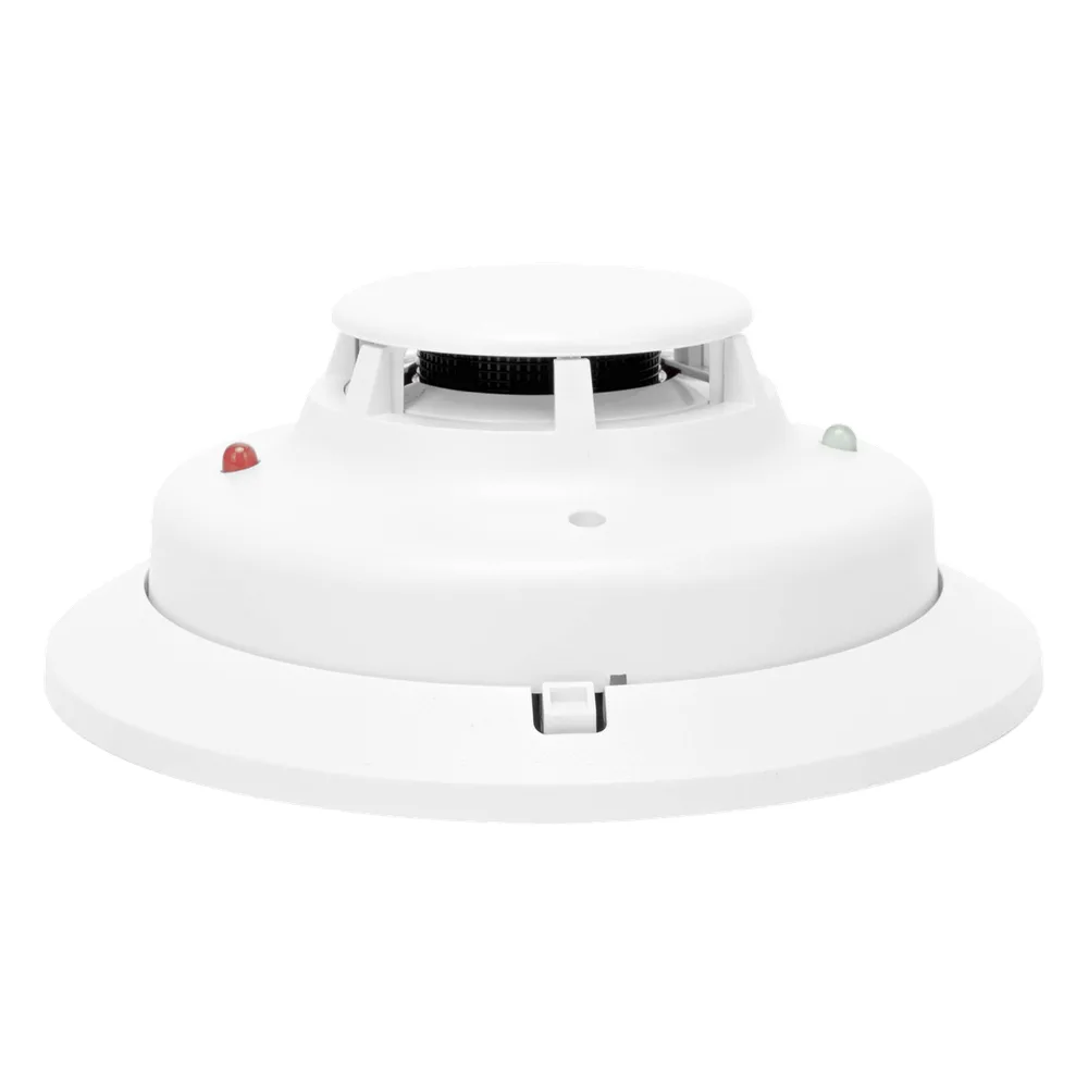 Detector fotoeléctrico de humo convencional de 4 hilos con salida de contactos para paneles de incendio – vista 4