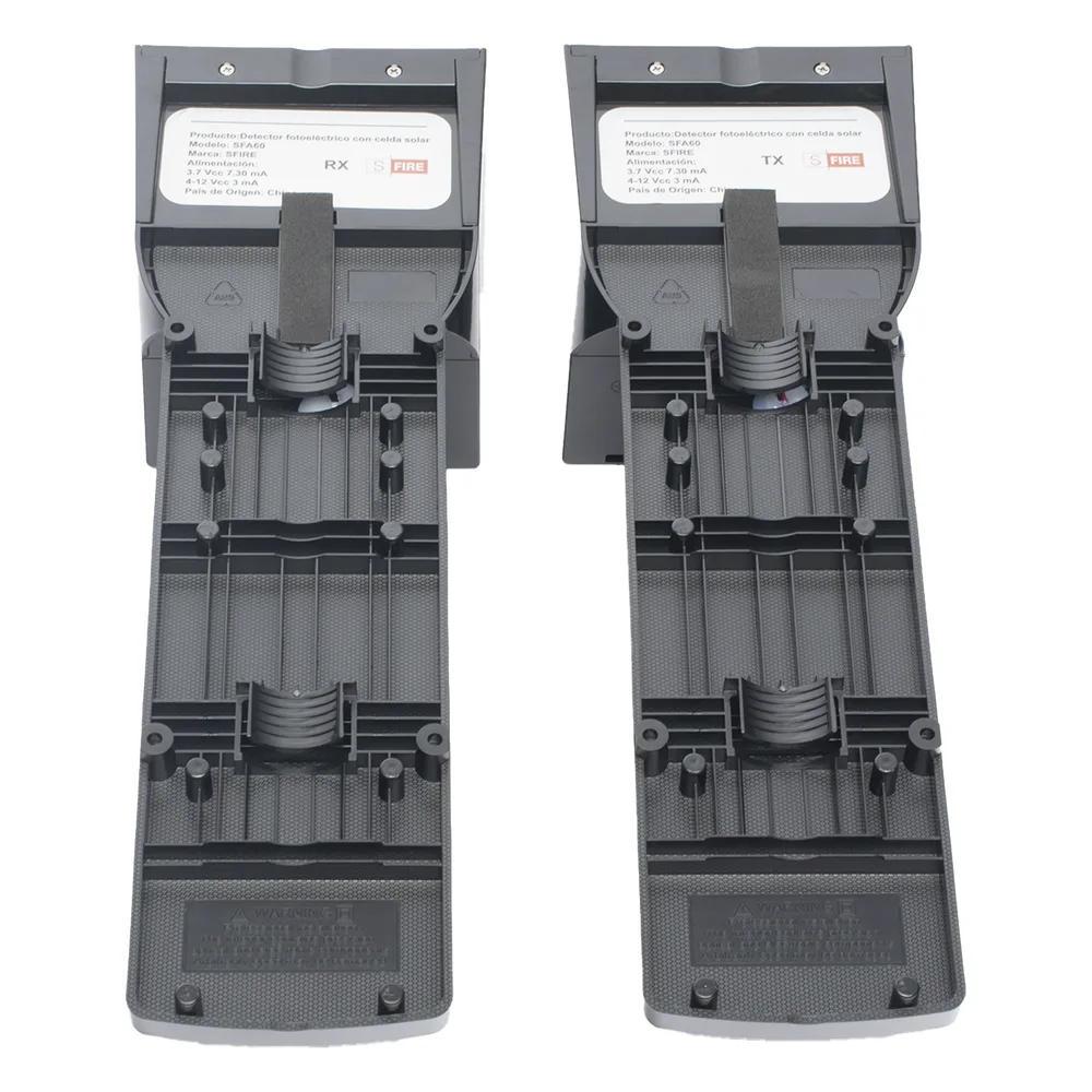Detector Fotoelectrico Solar SFIRE SFA60 / 2 Rayos Infrarrojos / 60 m Exterior / 120 m Interior / Panel Solar Integrado / Bateria 4,000 mAh / 4 Frecuencias / IP65 – vista 5