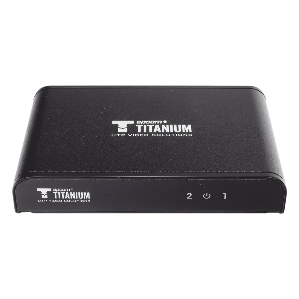 Divisor (Splitter) HDMI 4K de 1 entrada a 2 salidas / Soporta 4K×2K / HDMI 2.0 /  HDCP 2.2 / HDMI 3D / Longitud del cable de Entrada ≤30m, Salida ≤25m / Divide 1 Entrada de video HDMI  a 2 Salidas de Video HDMI (Simultaneas). – vista 4