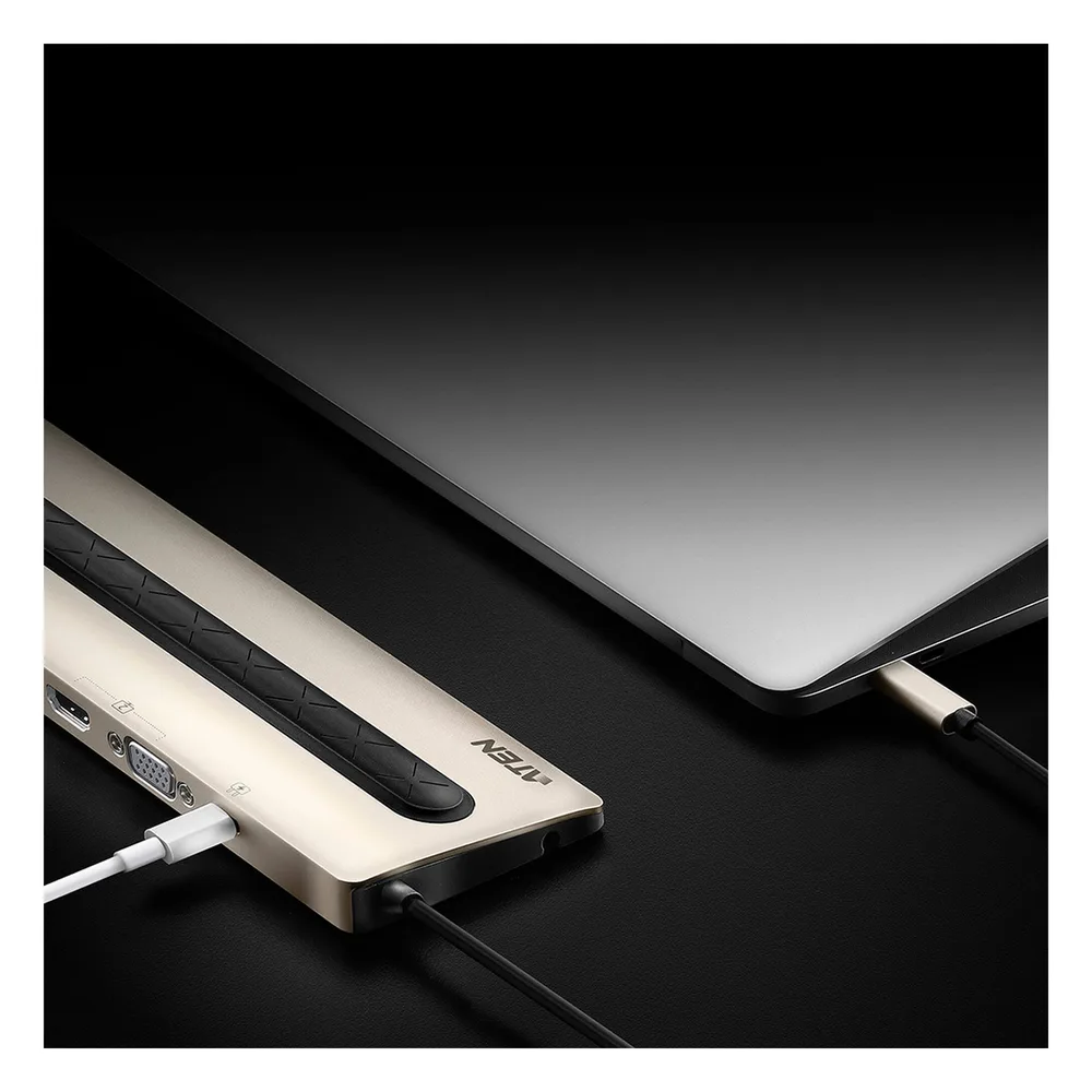 Docking station USB-C multipuerto con power pass-through – vista 8