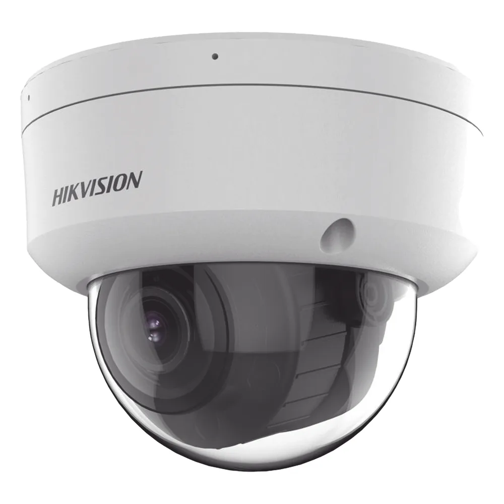 [Dual Light + 2 Micrófonos Integrados] Domo IP 4 Megapixel / Lente Mot. 2.8 a 12 mm / 40 mts Luz Blanca + 40 mts IR / ACUSENSE / Exterior IP67 / IK10 / WDR 120 dB / PoE / ONVIF / Alarmas I/O / Micro SD / Metal / ACUSEEK