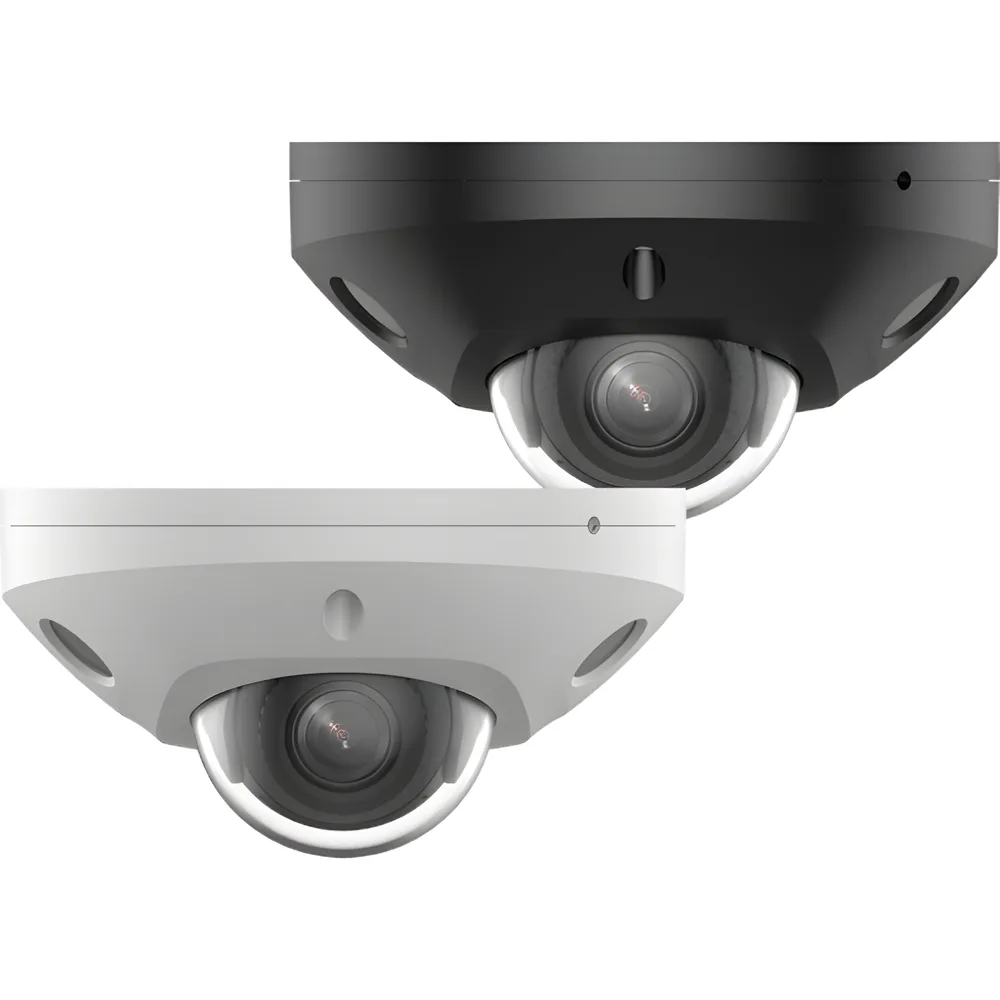 [Dual Light + 2 Micrófonos Integrados] Mini Domo IP 4 Megapixel / Lente 2.8 mm / 30 mts Luz Blanca + 30 mts IR / ACUSENSE / Exterior IP67 / IK08 /  WDR 120 dB / PoE / ONVIF / MicroSD / ACUSEEK – vista 2