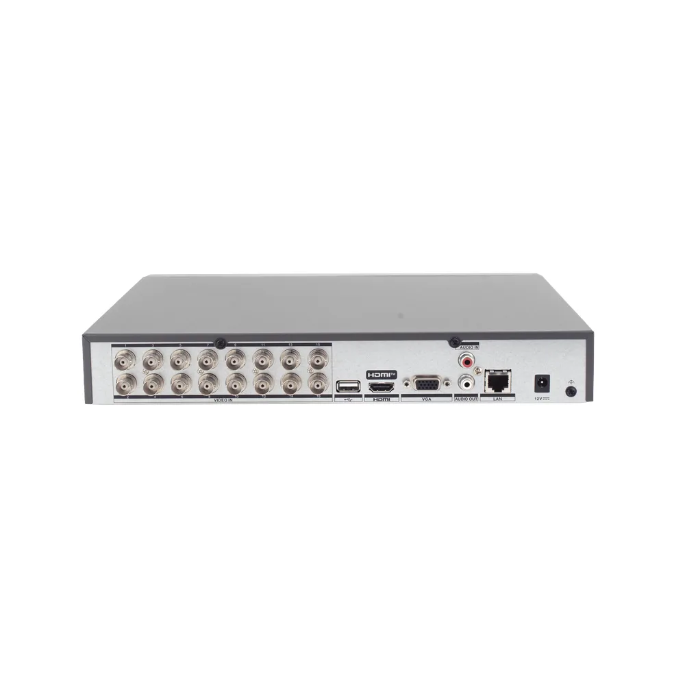 DVR 16 Canales TURBOHD + 16 Canales IP / 8 Megapixel (4K) / Audio Bidireccional/ ACUSENSE / 1 Bahía de Disco Duro / Salida de Video en 4K / H.265+ – vista 5