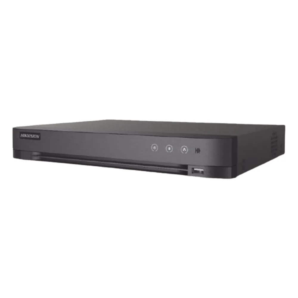 DVR 16 Canales TURBOHD + 8 Canales IP / 5 Megapixel Lite - 3K Lite / Audio de Dos Vías por Coaxitron / Reconocimiento Facial / ACUSENSE (Evita falsas alarmas) / 1 Bahía de Disco Duro / Salida de Video en Full HD