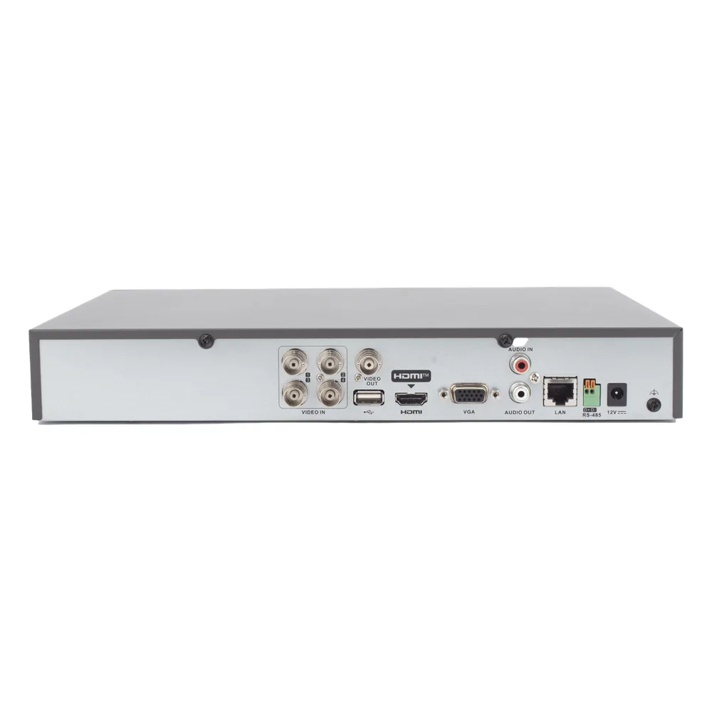 DVR 4 Canales TURBOHD + 4 Canales IP / 8 Megapixel (4K) / Audio de dos vías por Coaxitron / ACUSENSE / Reconocimiento Facial / 1 Bahía de Disco Duro / Salida de Video en Full HD / H.265+ – vista 4