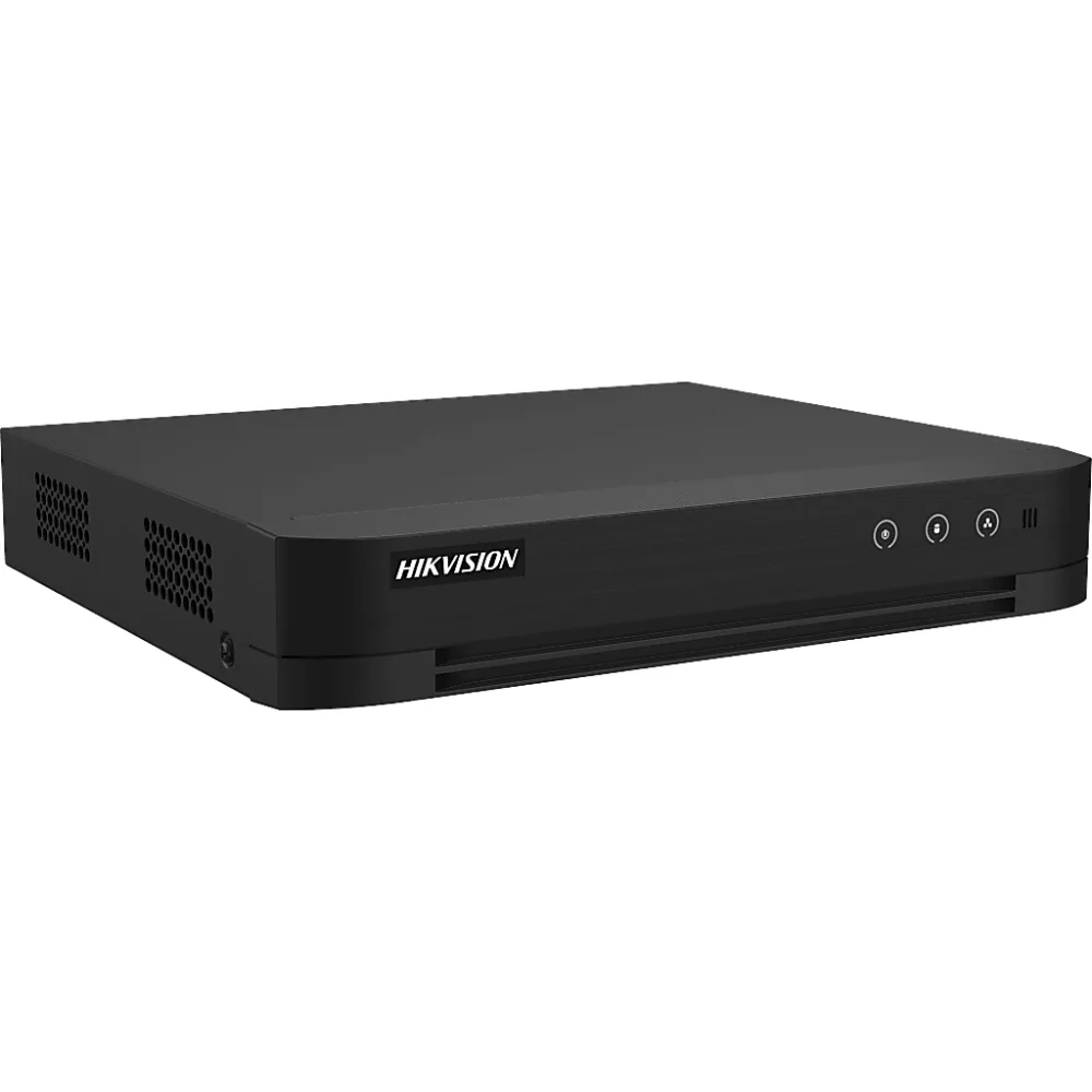 DVR 8 Canales TURBOHD + 4 Canales IP / 5 Megapixel Lite - 3K Lite / Audio Bidireccional / GUANLAN / Reconocimiento Facial / ACUSEARCH / 1 Bahia de Disco Duro / Salida de Video en 4K / H.265+ – vista 3
