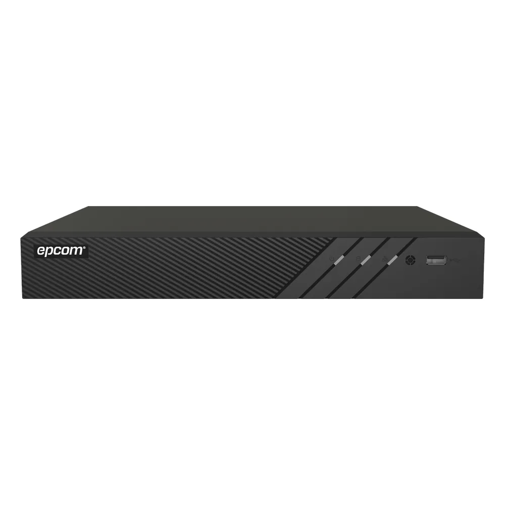 DVR 8 Canales TURBOHD + 4 Canales IP / 5 Megapixel Lite - 3K Lite / Audio Bidireccional por Coaxitron / Reconocimiento Facial / ACUSENSE (Evita falsas alarmas) / 1 Bahía de Disco Duro / Salida de Video en Full HD – vista 3