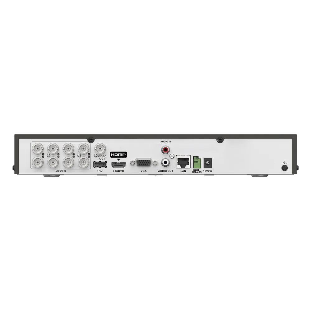 DVR 8 Canales TURBOHD + 4 Canales IP / 5 Megapixel Lite - 3K Lite / Audio Bidireccional por Coaxitron / Reconocimiento Facial / ACUSENSE (Evita falsas alarmas) / 1 Bahía de Disco Duro / Salida de Video en Full HD – vista 5