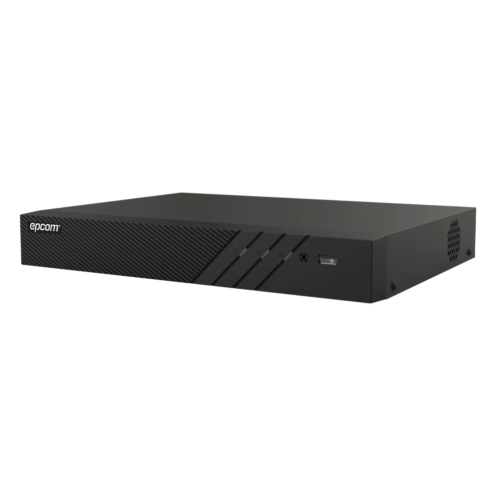 DVR 8 Canales TURBOHD + 4 Canales IP / 5 Megapixel Lite - 3K Lite / Audio Bidireccional por Coaxitron / Reconocimiento Facial / ACUSENSE (Evita falsas alarmas) / 1 Bahía de Disco Duro / Salida de Video en Full HD