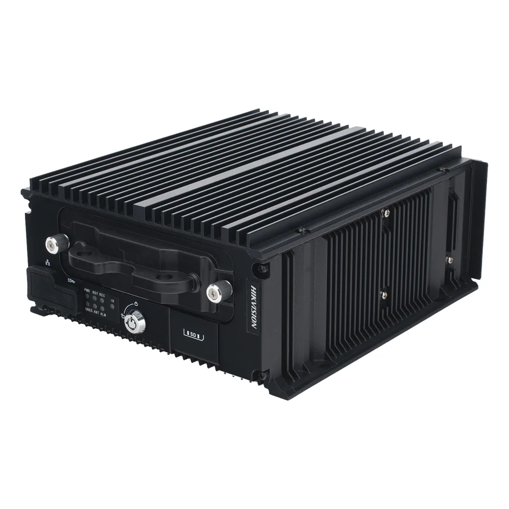 DVR Hibrido Móvil 1080p / 4 Canales TURBO + 8 Canales IP / Soporta 4G / WiFi / GPS / Sensor G / Soporta 2 Memorias SD / Alarmas I/O / Salida de Video
