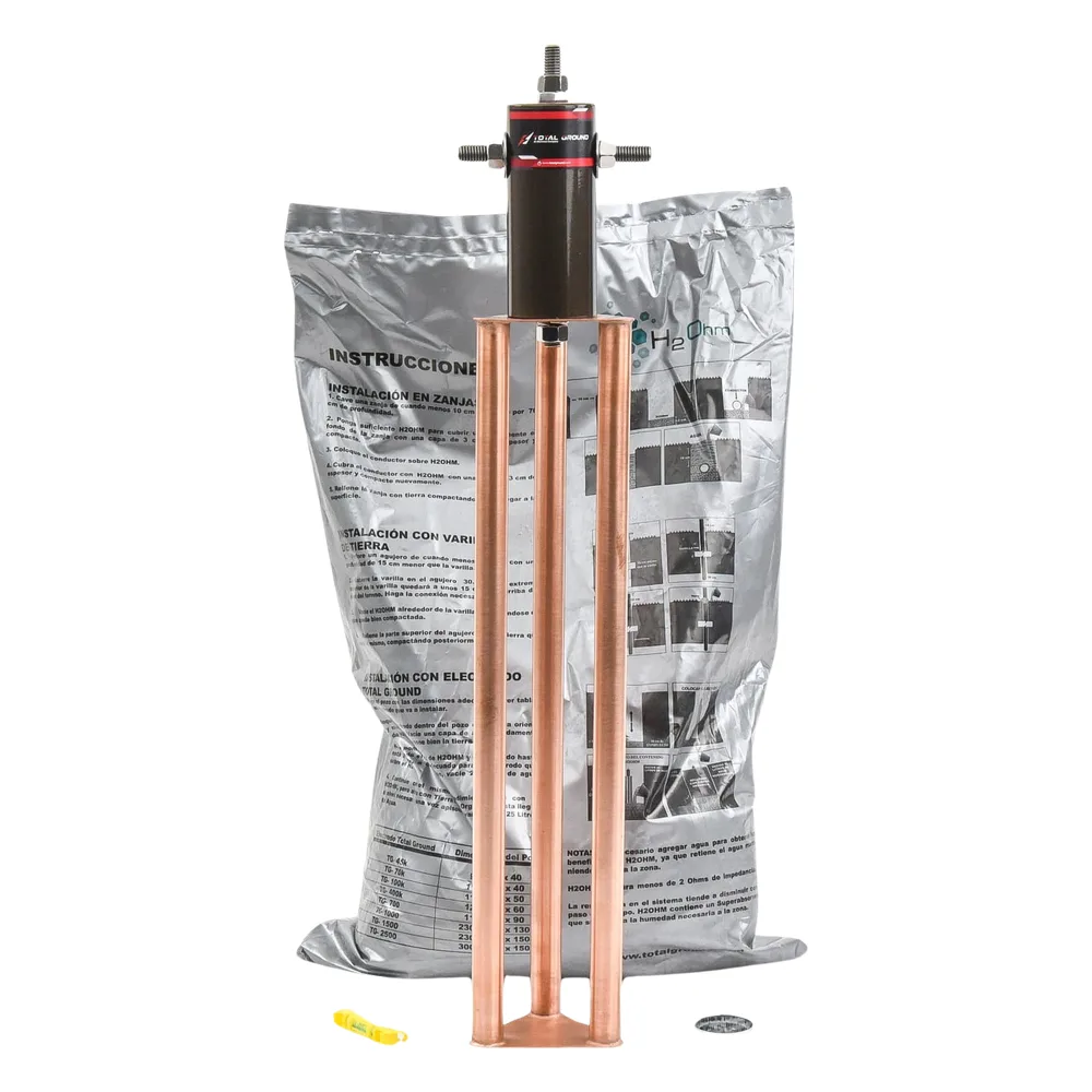 Electrodo para corriente máxima de 45 Amp. con Filtro y Compuesto H2Ohm. – vista 3