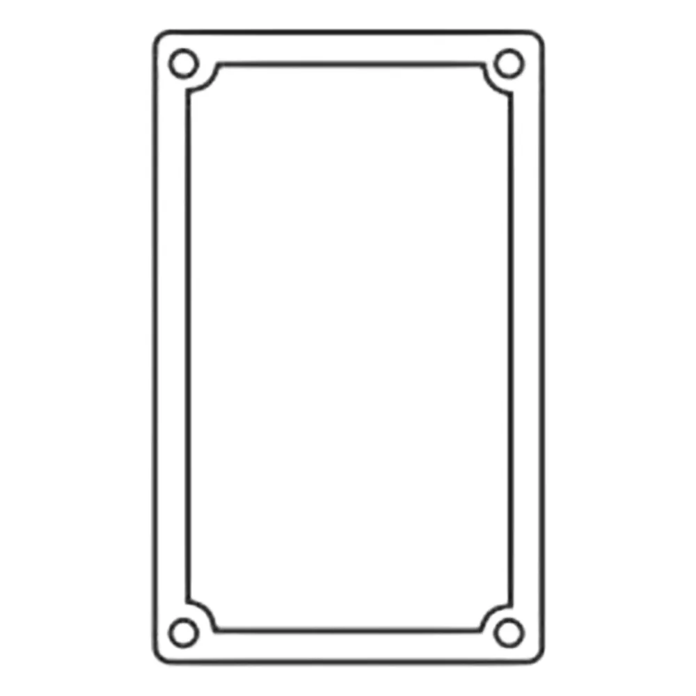 Empaque de Neopreno para Cajas FS/FD de 1 Gang.