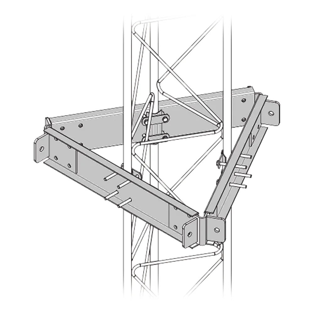 Estabilizador de Torre para Tramos STZ-45G Galvanizado por Inmersión en Caliente.