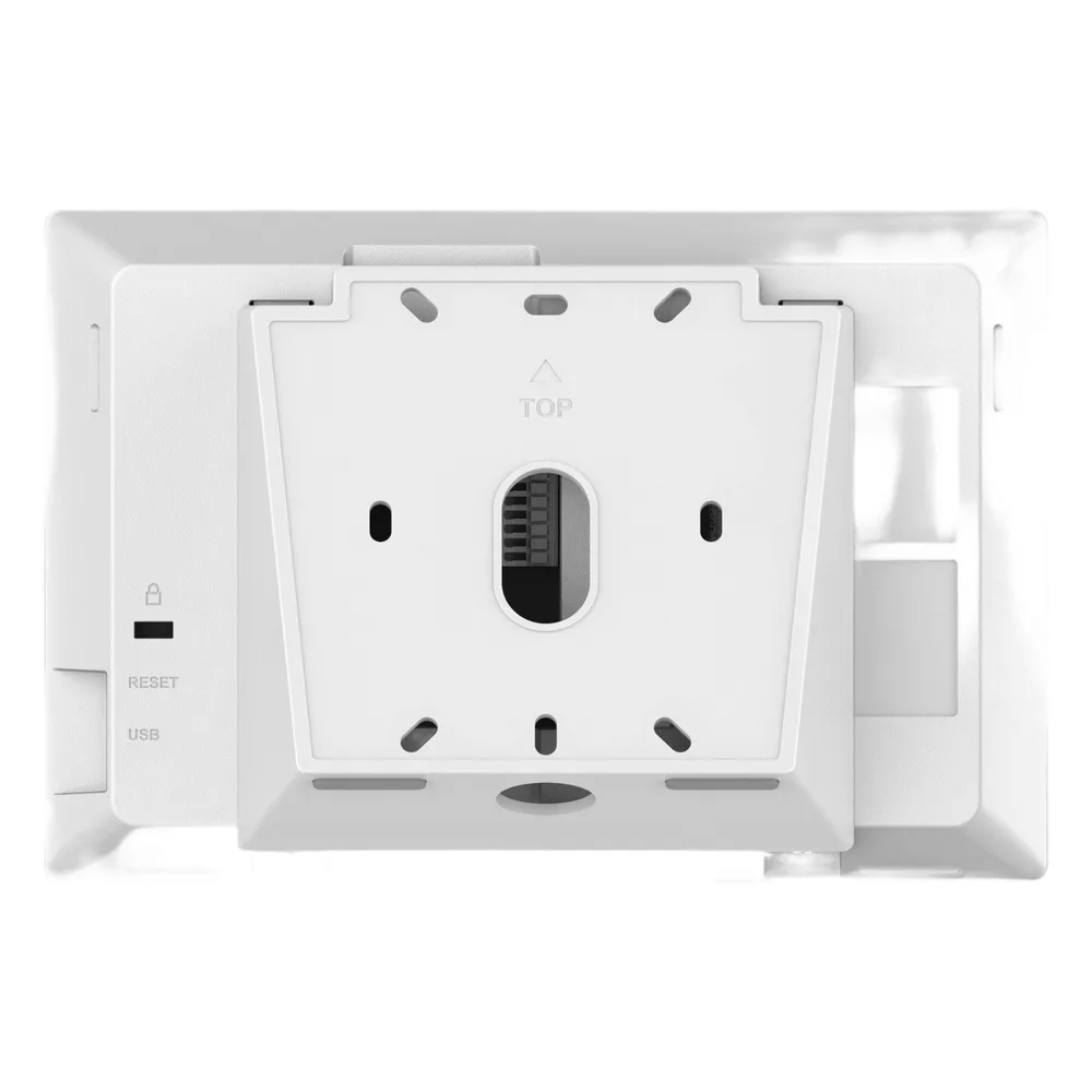 Estación de Intercomunicación SIP con Wi-Fi 6, Bluetooth y Control Total para Agendamiento de Salas y Edificios Inteligentes (Color Blanco) – vista 7