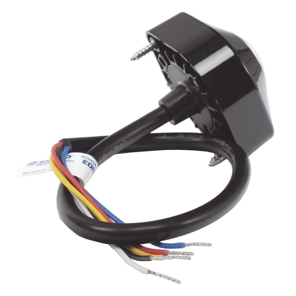 Estrobo Oculto de 6 LED, Ambar, Lente Transparente, Bisel Negro – vista 5