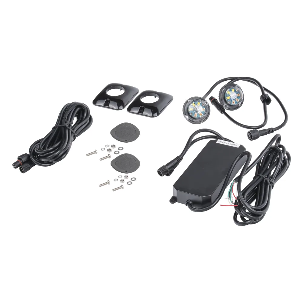 Estrobos Ocultos de 6 LED, color Azul – vista 4