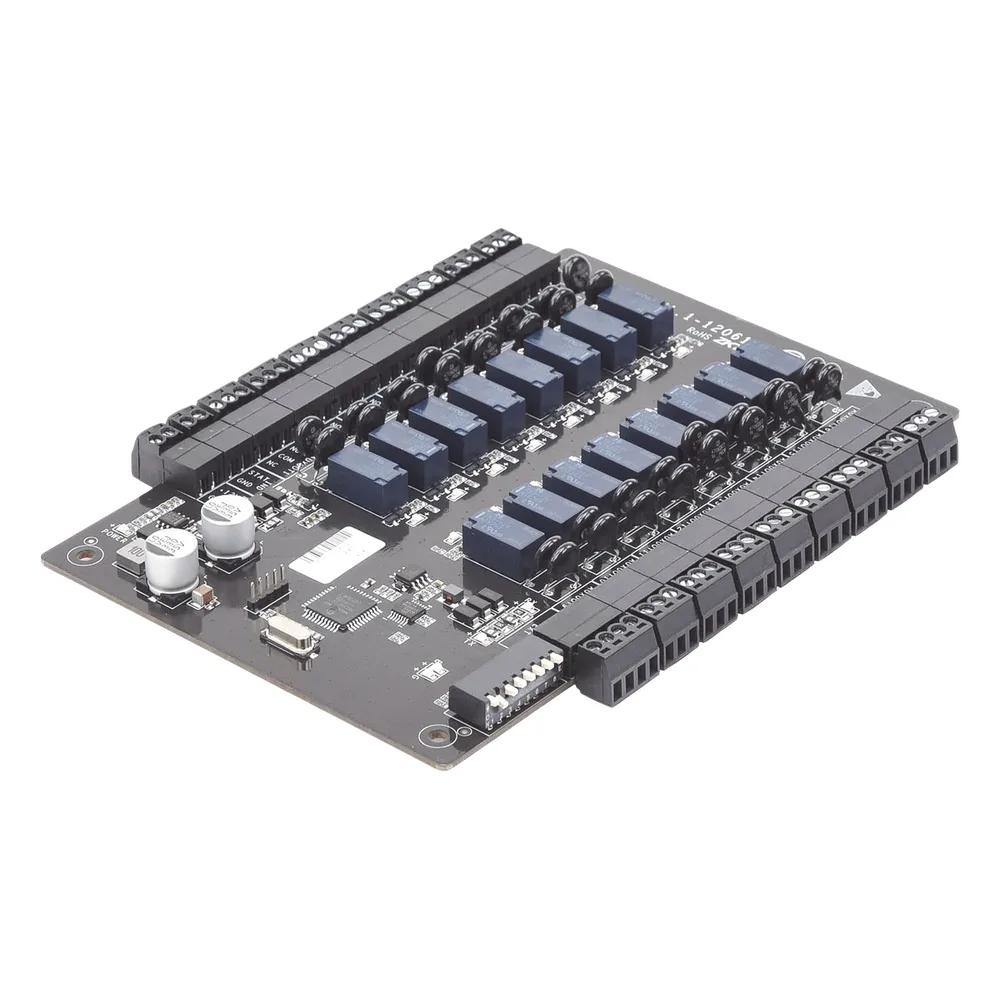 Expansor de 16 Relevadores / RS-485 / Compatible ZKEC10 / Hasta 58 Relevadores / 12VCC – vista 2