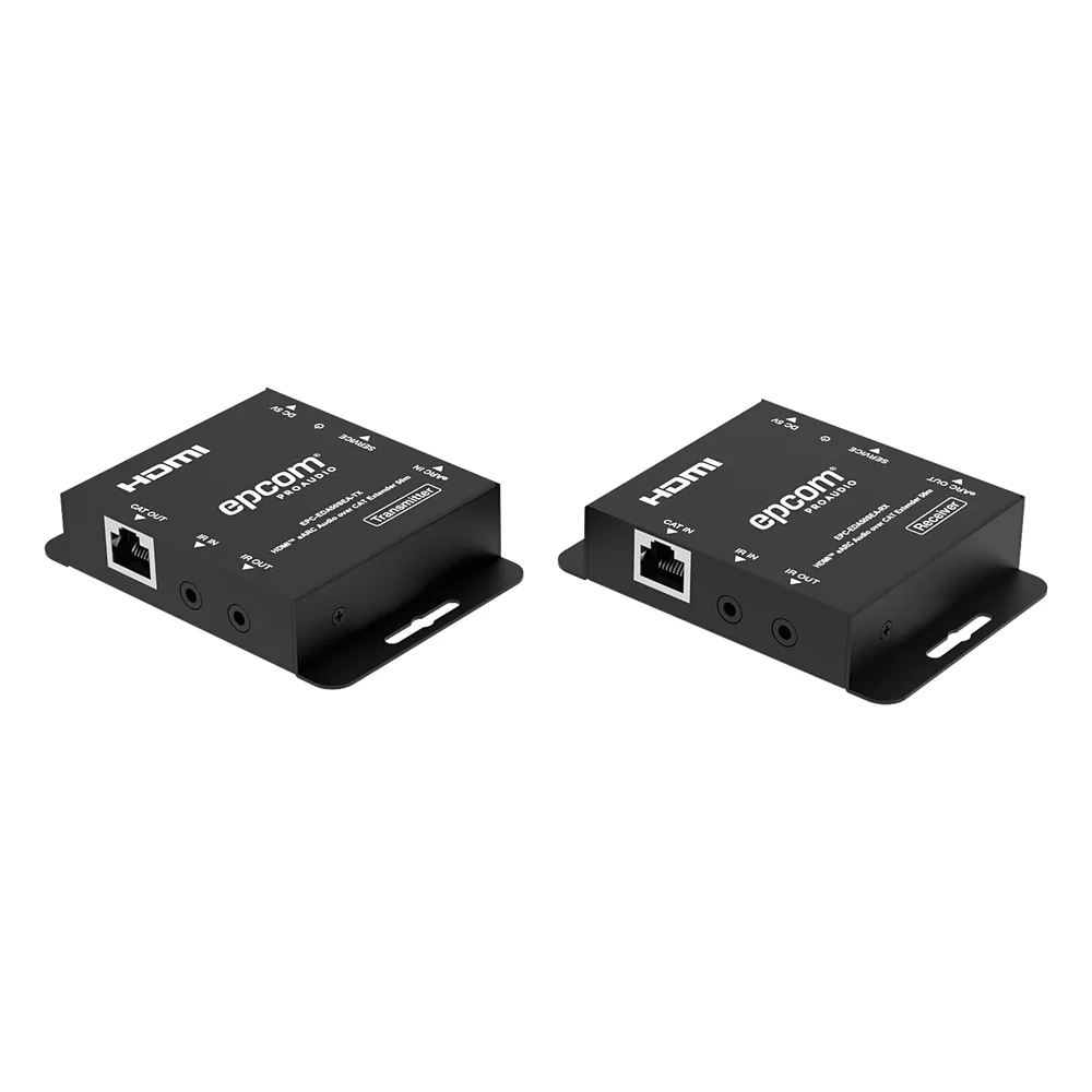 Extensor Audio HDMI eARC | 50 Metros | CAT5e/6 | Soporte Dolby Atmos DTS-HD | IR Bidireccional | CEC Passthrough | Carcasa Metálica