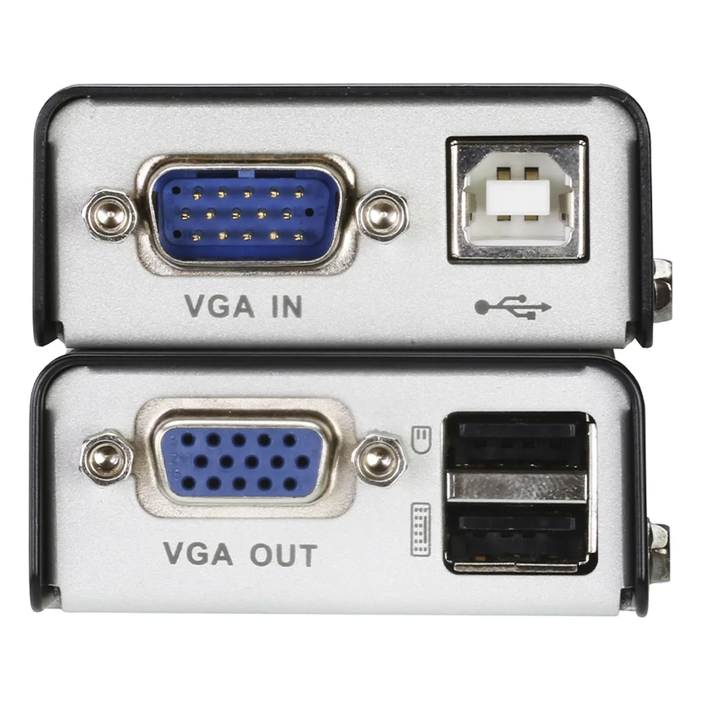 Extensor KVM USB | Acceso remoto PC | Hasta 100 m Cat5e | 1920x1200 | Protección ESD | Ajuste deskew – vista 2