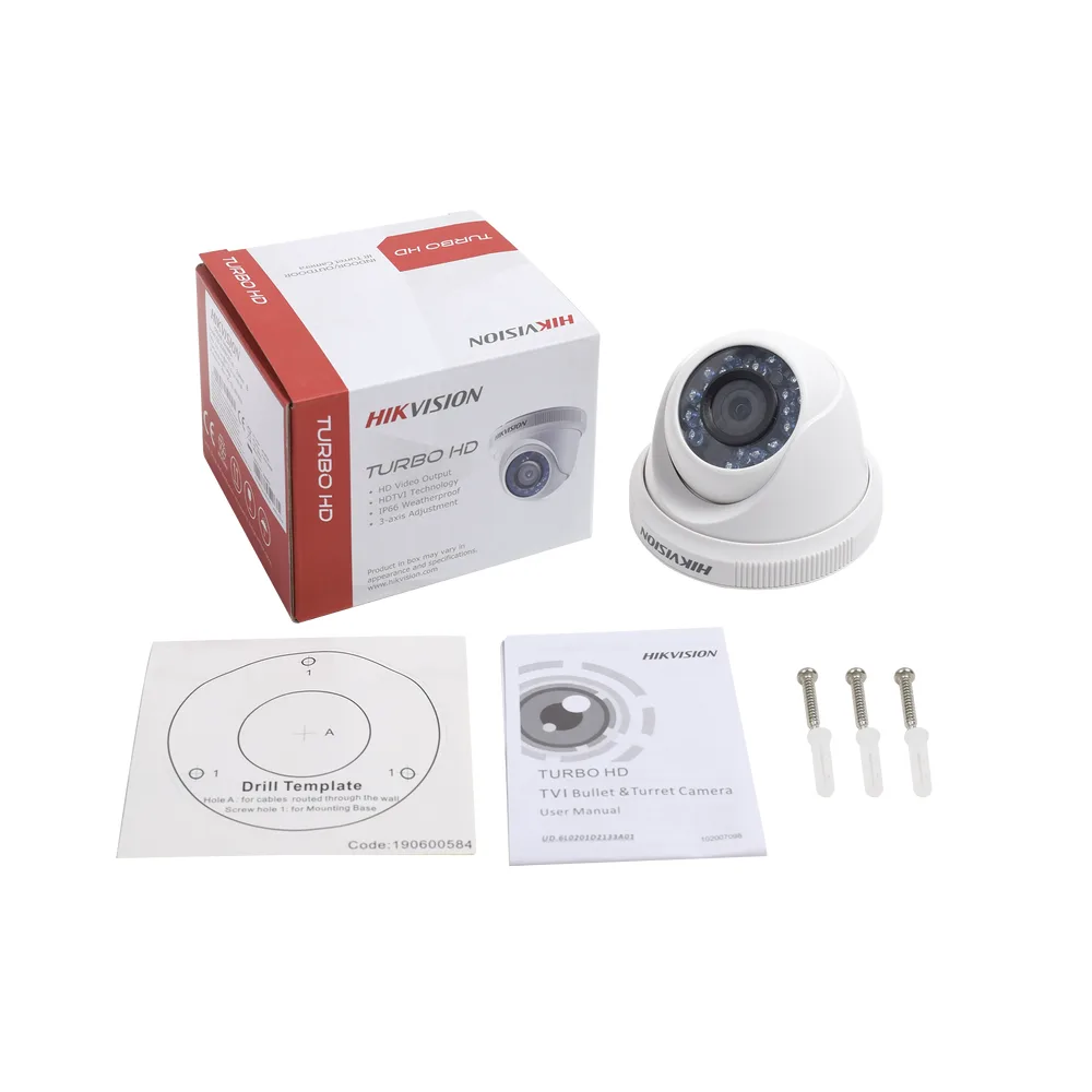 Eyeball TURBOHD 720p / Gran Angular 92º / Lente 2.8 mm / IR inteligente para 20 mts / Exterior IP66 – vista 4