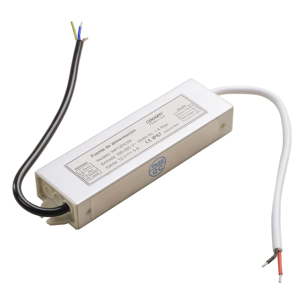 Fuente 12 V / 5 Amperes / Waterproof / Intemperie grado IP67 – vista 10