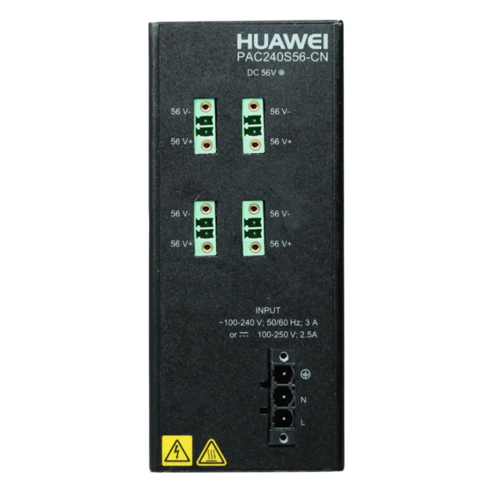 Fuente de alimentación para Riel DIN / Entrada 100-240 VCA / Salida 56 VCD / 240 W / Para Switch S210I-8P4SX