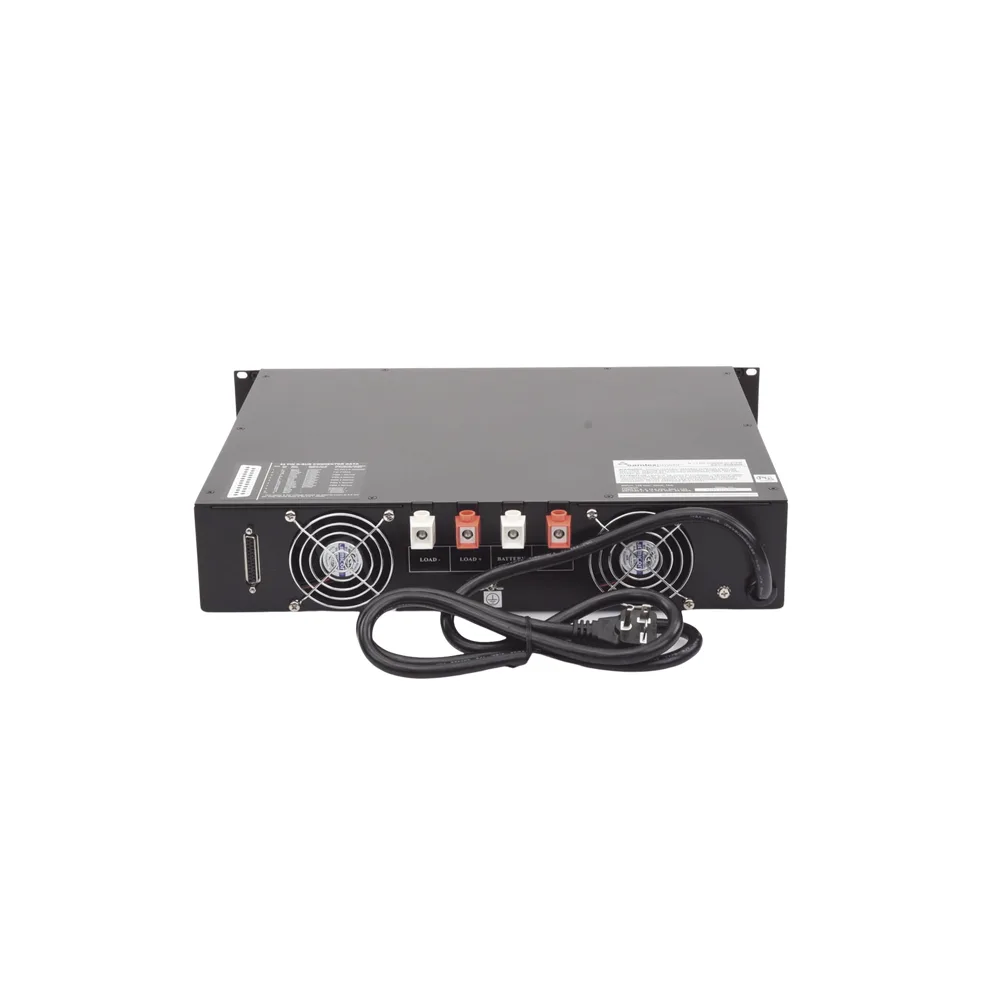 Fuente de poder 13.8V, 80A, conmutada para instalación en rack – vista 3