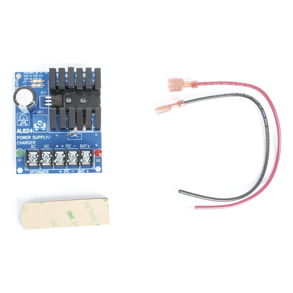 Fuente de Poder con Respaldo, 6 o 12 o 24 Vcc, 1.2 A, 28.8 W, 1 Salida, Requiere Transformador de Entrada – vista 4
