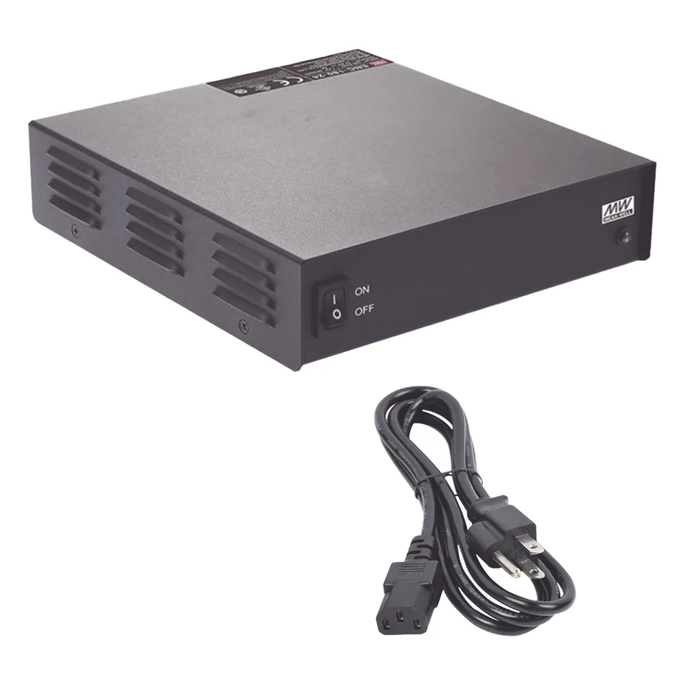 Fuente de Poder Conmutada 13.8Vcc/26A/360W de Potencia de Salida con cable de alimentacion