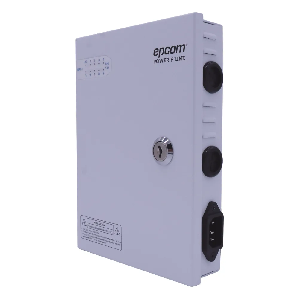 Fuente PREMIUM / 11-15 V / Compatible con cámaras 4K / 9 canales / 16 A / Alta tecnología en seguridad / Doble ventilador / Hasta 1.8 Amperes por Salida / Filtro de ruido por canal / Diseño de alta gama. – vista 2