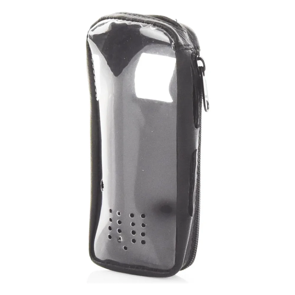 Funda de Piel Reforzada, con Frente Transparente para Serie Satelital IC-SAT100. – vista 3